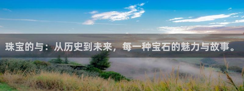 新宝5娱乐方：珠宝的与：从历史到未来，每一种宝石的魅力与故事。