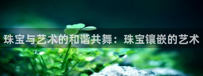 新宝股东瞧听2 5 5：珠宝与艺术的和谐共舞：珠宝镶嵌的艺术