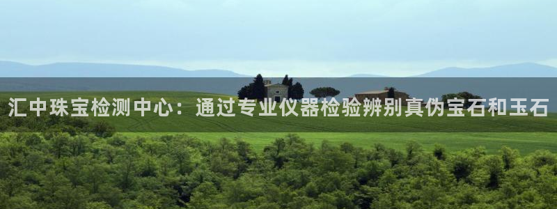 新宝5平台咋样：汇中珠宝检测中心：通过专业仪器检验辨别真伪宝石和玉石