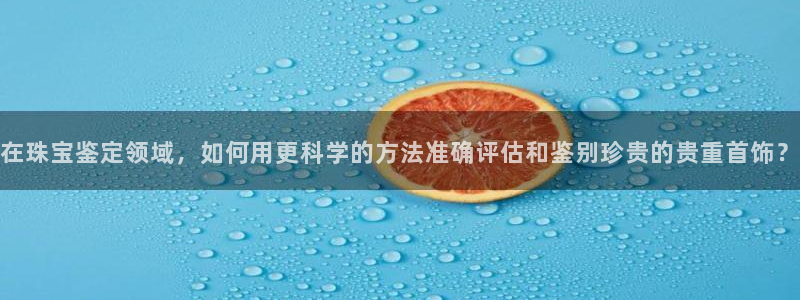 新宝5登录入口网址：在珠宝鉴定领域，如何用更科学的方法准确评估和鉴别珍贵的贵重首