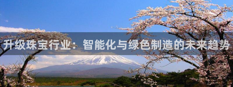 新宝5户端：升级珠宝行业：智能化与绿色制造的未来趋势