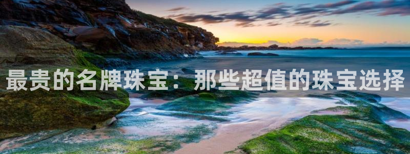 新宝5郑74OOO5：最贵的名牌珠宝：那些超值的珠宝选择