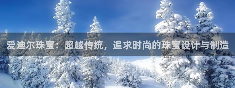 新宝5娱乐然：爱迪尔珠宝：超越传统，追求时尚的珠宝设计与制造