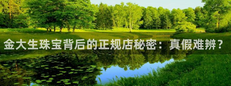 新宝5登录地址：金大生珠宝背后的正规店秘密：真假难辨？